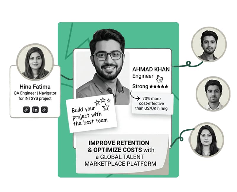 TheBridgely vetted engineering team — global talent marketplace